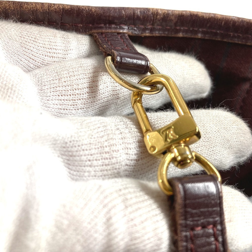 LOUIS VUITTON M40515 モノグラムイディール ネヴァーフルMM ネヴァーフル MM トートバッグ 肩掛け カバン ショルダーバッグ モノグラムイディール ユニセックス セピア レッド