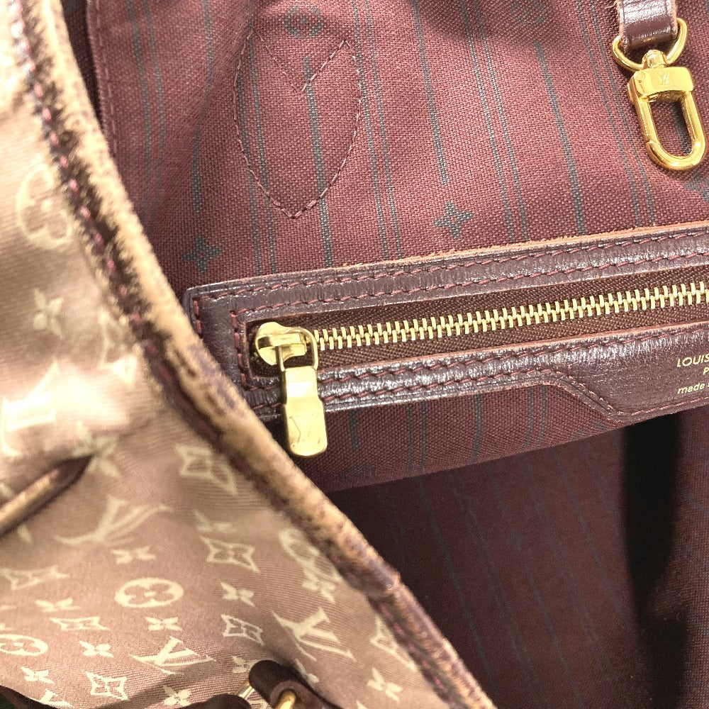 LOUIS VUITTON M40515 モノグラムイディール ネヴァーフルMM ネヴァーフル MM トートバッグ 肩掛け カバン ショルダーバッグ モノグラムイディール ユニセックス セピア レッド