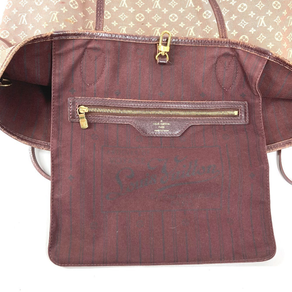 LOUIS VUITTON M40515 モノグラムイディール ネヴァーフルMM ネヴァーフル MM トートバッグ 肩掛け カバン ショルダーバッグ モノグラムイディール ユニセックス セピア レッド