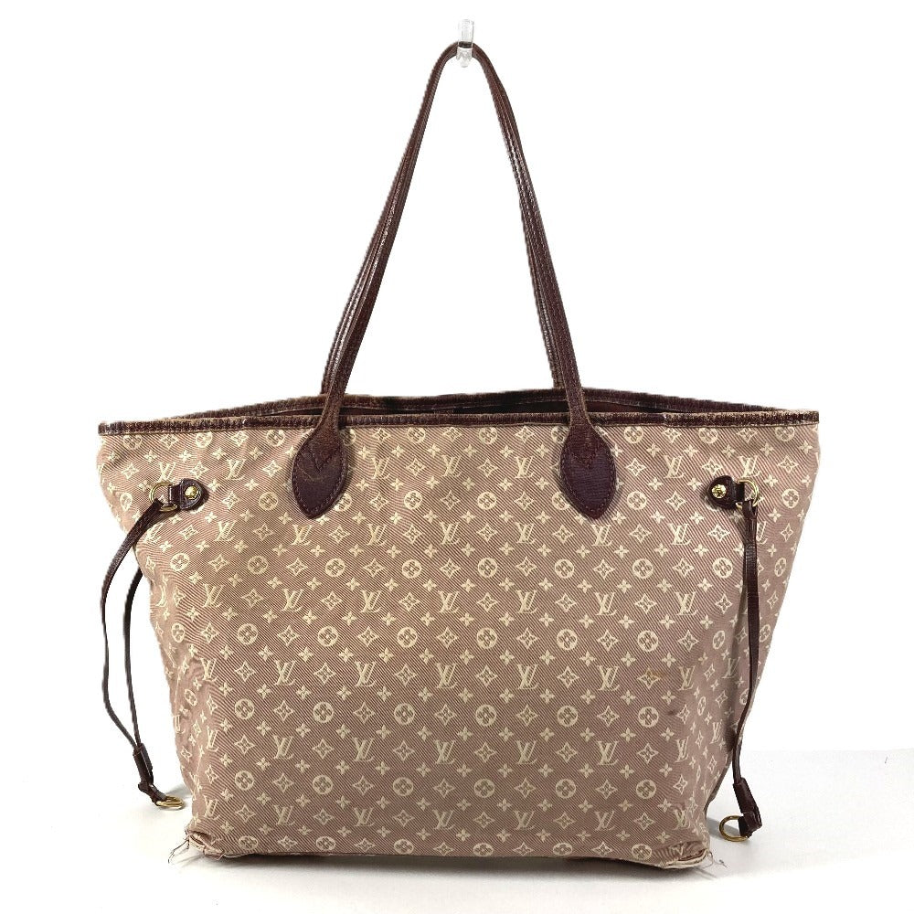 LOUIS VUITTON M40515 モノグラムイディール ネヴァーフルMM ネヴァーフル MM トートバッグ 肩掛け カバン ショルダーバッグ モノグラムイディール ユニセックス セピア レッド