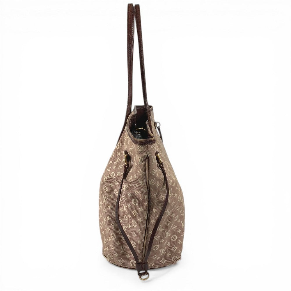 LOUIS VUITTON M40515 モノグラムイディール ネヴァーフルMM ネヴァーフル MM トートバッグ 肩掛け カバン ショルダーバッグ モノグラムイディール ユニセックス セピア レッド