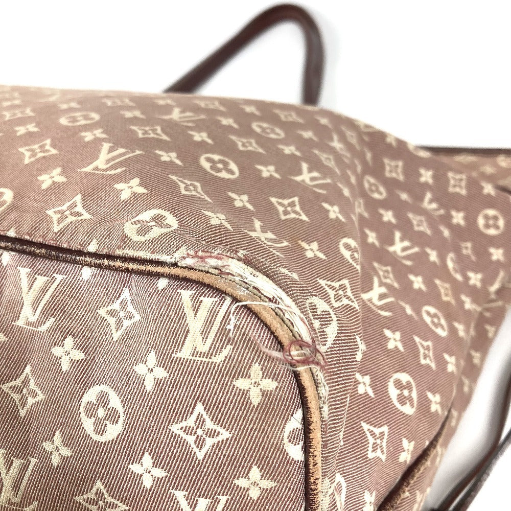 LOUIS VUITTON M40515 モノグラムイディール ネヴァーフルMM ネヴァーフル MM トートバッグ 肩掛け カバン ショルダーバッグ モノグラムイディール ユニセックス セピア レッド