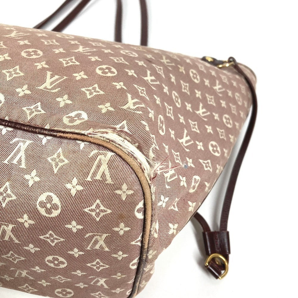 LOUIS VUITTON M40515 モノグラムイディール ネヴァーフルMM ネヴァーフル MM トートバッグ 肩掛け カバン ショルダーバッグ モノグラムイディール ユニセックス セピア レッド