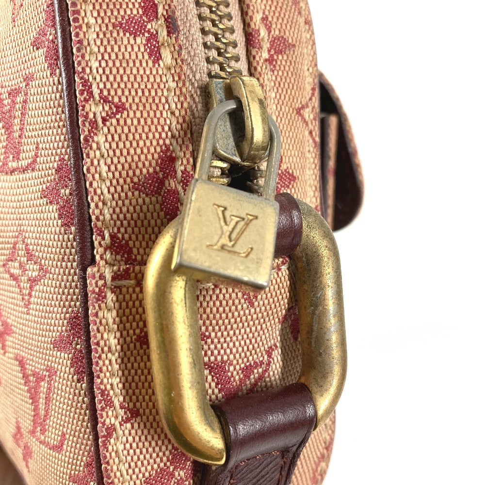 LOUIS VUITTON M92219 モノグラムミニ ジュリエット ポシェット カバン 斜め掛け ショルダーバッグ モノグラムミニキャンバス ユニセックス チェリー レッド
