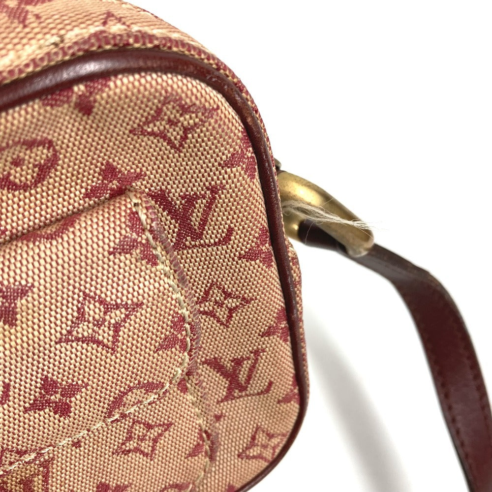 LOUIS VUITTON M92219 モノグラムミニ ジュリエット ポシェット カバン 斜め掛け ショルダーバッグ モノグラムミニキャンバス ユニセックス チェリー レッド
