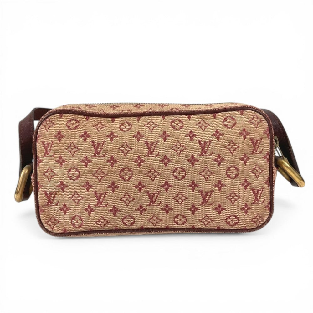 LOUIS VUITTON M92219 モノグラムミニ ジュリエット ポシェット カバン 斜め掛け ショルダーバッグ モノグラムミニキャンバス ユニセックス チェリー レッド