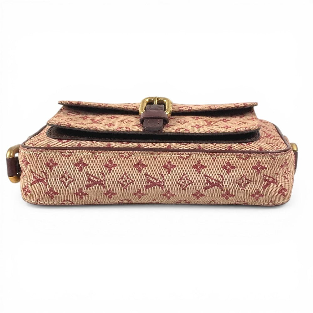 LOUIS VUITTON M92219 モノグラムミニ ジュリエット ポシェット カバン 斜め掛け ショルダーバッグ モノグラムミニキャンバス ユニセックス チェリー レッド