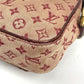 LOUIS VUITTON M92219 モノグラムミニ ジュリエット ポシェット カバン 斜め掛け ショルダーバッグ モノグラムミニキャンバス ユニセックス チェリー レッド