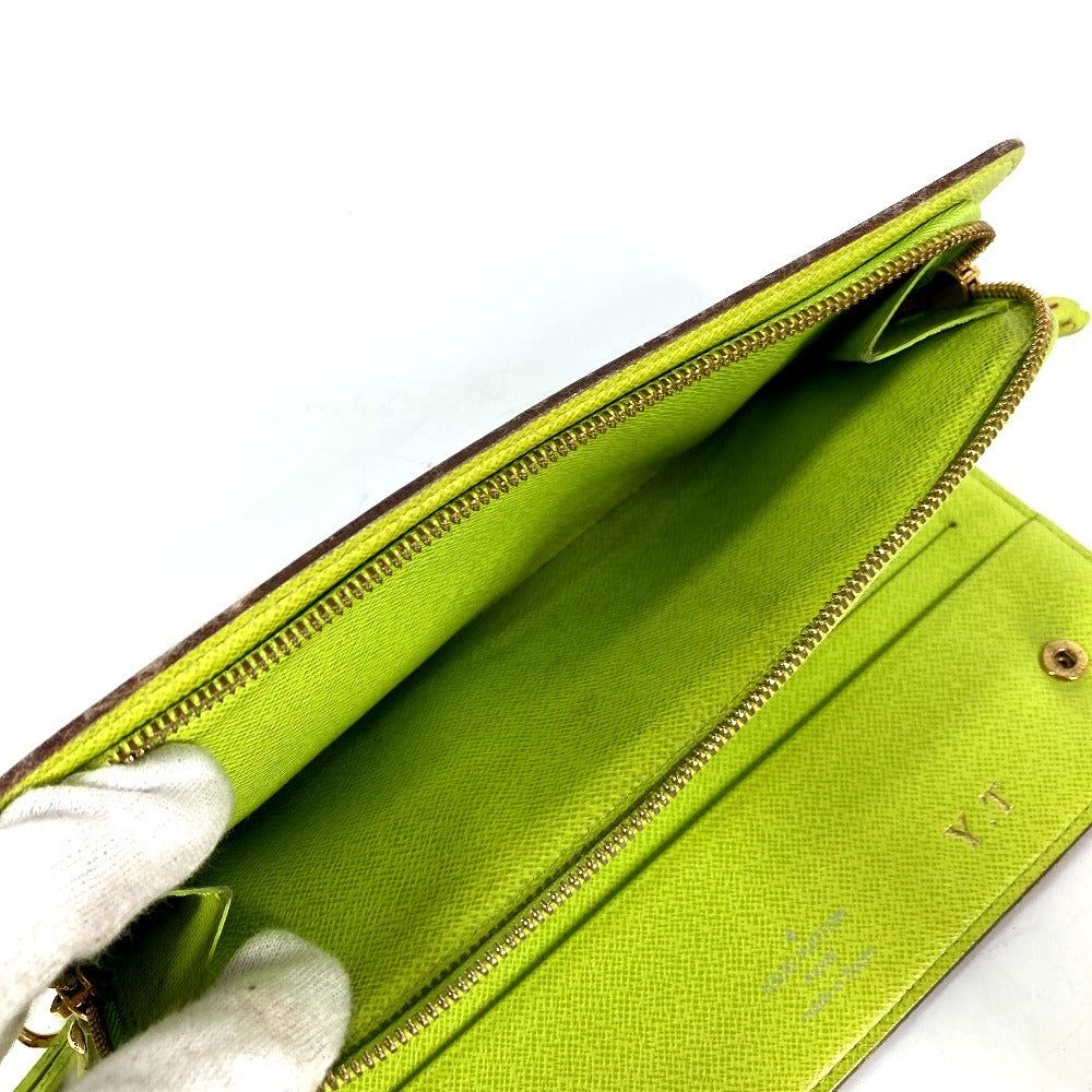 LOUIS VUITTON M93755 モノグラムマルチカラー ポルトフォイユアンソリット ロングウォレット ラウンドファスナー 長財布 モノグラムマルチカラーキャンバス ユニセックス ピスタッシュ ブラック