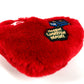 LOUIS VUITTON M03171 Bag Charm LV Lucky Heart Bag Charm Fur Key Holder Velvet Unisex Red