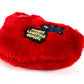 LOUIS VUITTON M03171 Bag Charm LV Lucky Heart Bag Charm Fur Key Holder Velvet Unisex Red