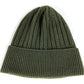 GUCCI 811344 Logo Beanie Hat Knit Cap Wool Unisex Khaki