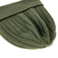 GUCCI 811344 Logo Beanie Hat Knit Cap Wool Unisex Khaki