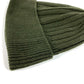 GUCCI 811344 Logo Beanie Hat Knit Cap Wool Unisex Khaki