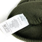 GUCCI 811344 Logo Beanie Hat Knit Cap Wool Unisex Khaki
