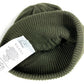 GUCCI 811344 Logo Beanie Hat Knit Cap Wool Unisex Khaki