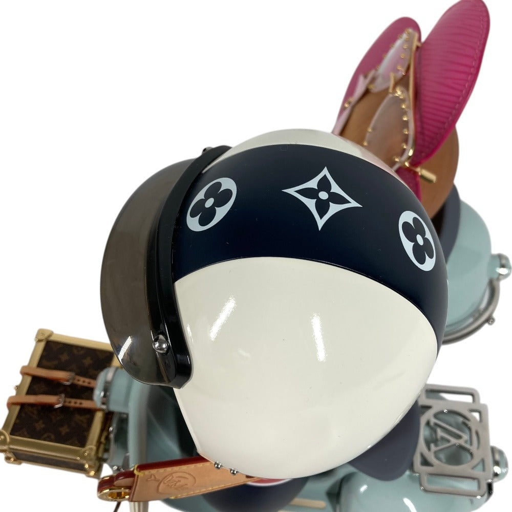 LOUIS VUITTON GI0573 インテリア 置物 ヴィヴィエンヌ ガストン サイドカー お祝い 飾り オブジェ レザー/ウッド ユニセックス マルチカラー