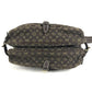 LOUIS VUITTON M95227 Monogram Mini Lin Saumur 30 Crossbody Flap Shoulder Bag Monogram Mini Lin Canvas Unisex Fushain Brown