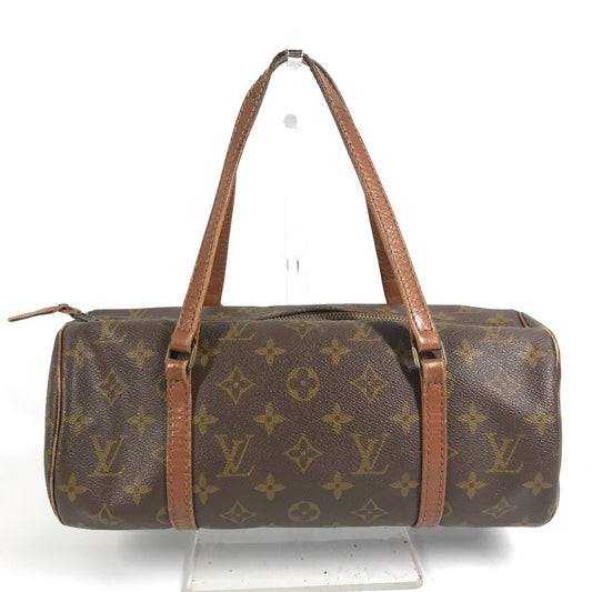 LOUIS VUITTON M51365 Monogram Old Model Papillon 30 Papillon 30 Shoulder Bag Cylindrical Handbag Monogram Canvas Unisex Brown