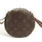 LOUIS VUITTON M51365 Monogram Old Model Papillon 30 Papillon 30 Shoulder Bag Cylindrical Handbag Monogram Canvas Unisex Brown