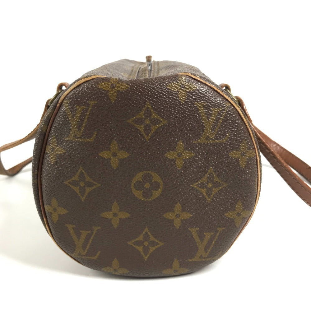 LOUIS VUITTON M51365 Monogram Old Model Papillon 30 Papillon 30 Shoulder Bag Cylindrical Handbag Monogram Canvas Unisex Brown