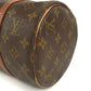 LOUIS VUITTON M51365 Monogram Old Model Papillon 30 Papillon 30 Shoulder Bag Cylindrical Handbag Monogram Canvas Unisex Brown