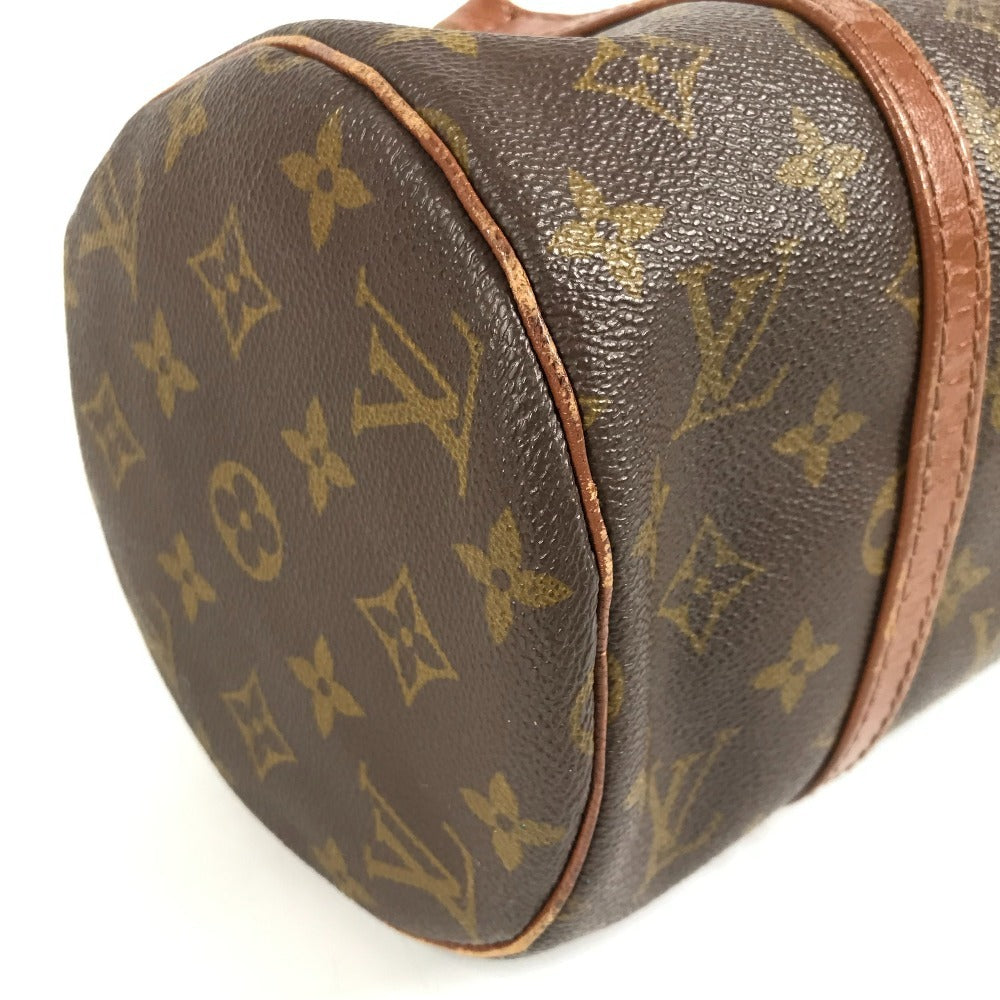 LOUIS VUITTON M51365 Monogram Old Model Papillon 30 Papillon 30 Shoulder Bag Cylindrical Handbag Monogram Canvas Unisex Brown