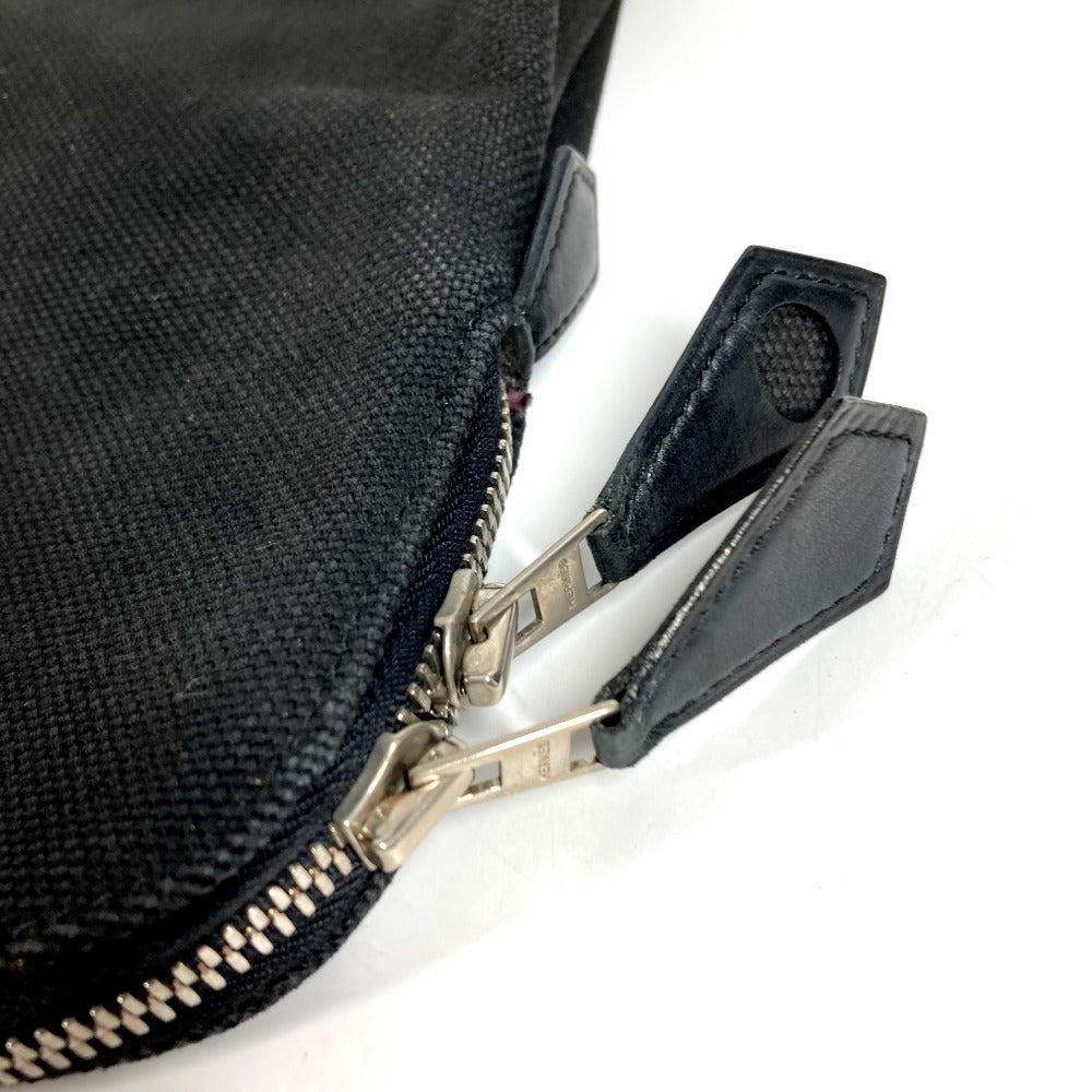 HERMES Sac Ithaque PM Sac Ithaque PM Handbag Bag Business Bag Tote Bag Leather/Canvas Unisex Black