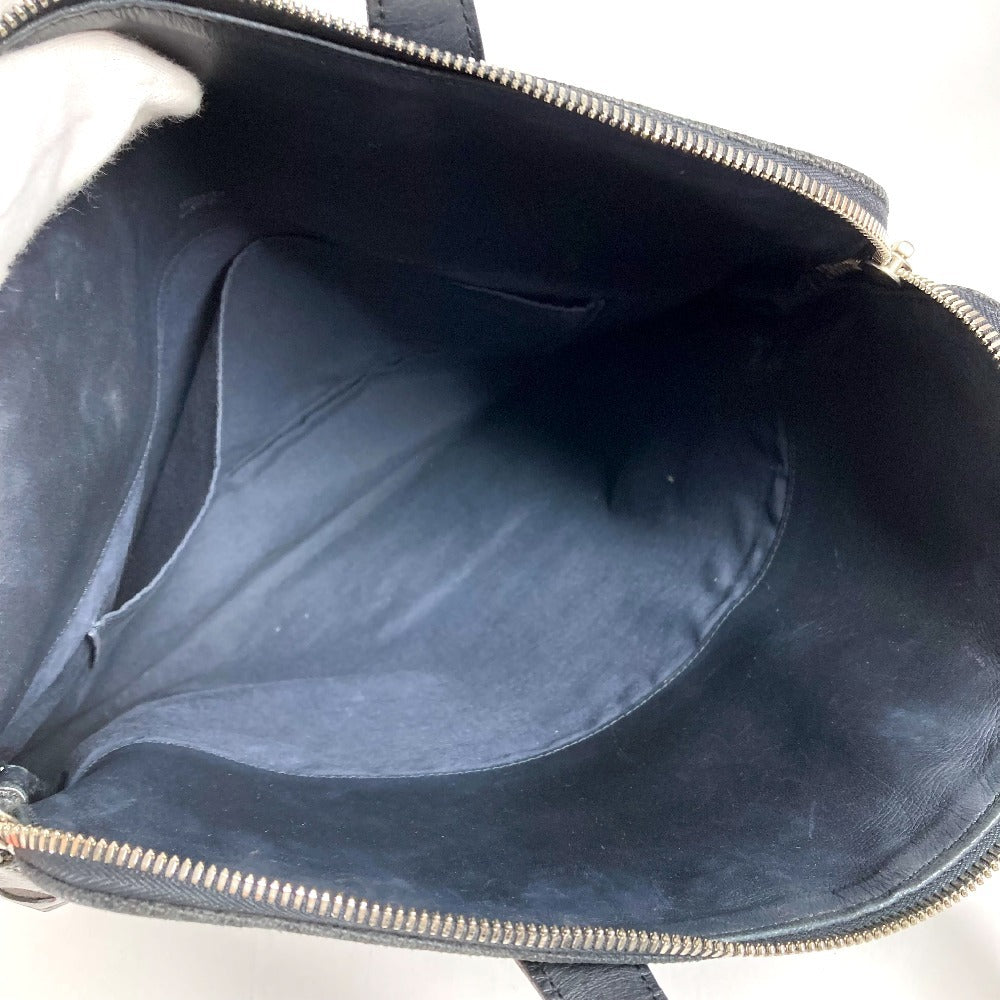 HERMES Sac Ithaque PM Sac Ithaque PM Handbag Bag Business Bag Tote Bag Leather/Canvas Unisex Black