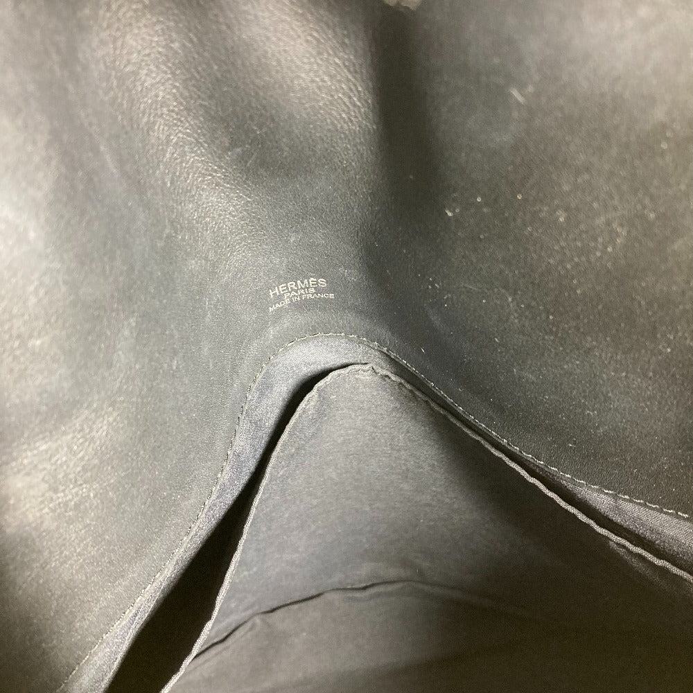 HERMES Sac Ithaque PM Sac Ithaque PM Handbag Bag Business Bag Tote Bag Leather/Canvas Unisex Black