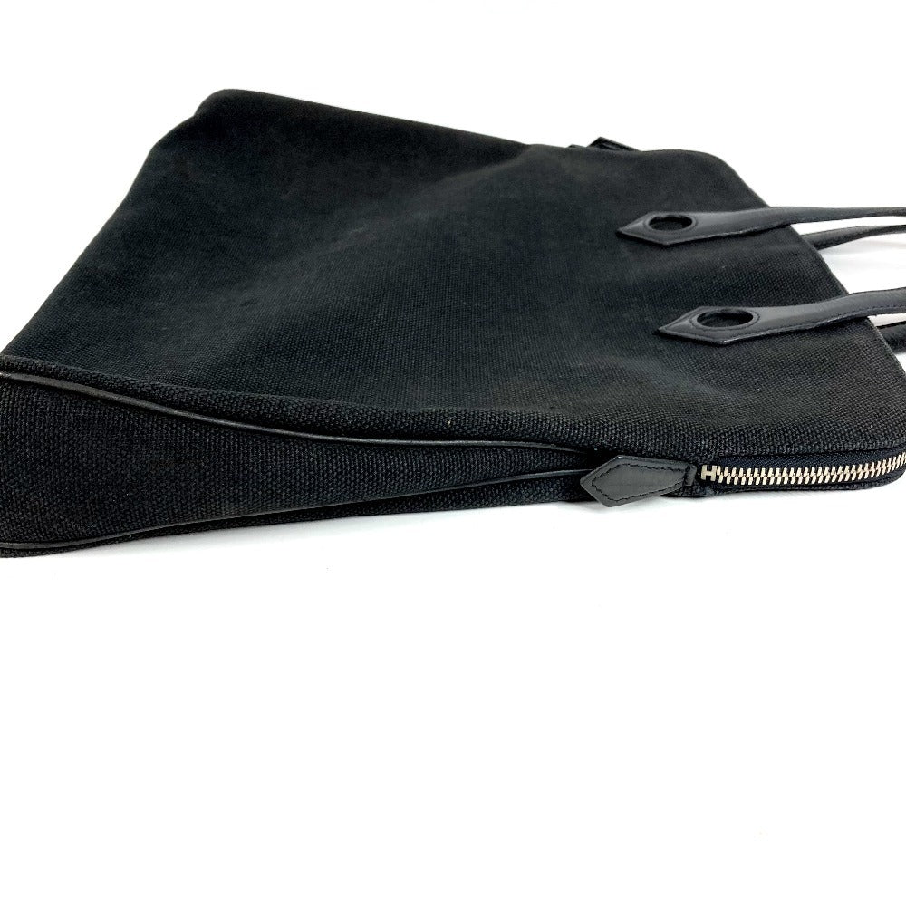 HERMES Sac Ithaque PM Sac Ithaque PM Handbag Bag Business Bag Tote Bag Leather/Canvas Unisex Black