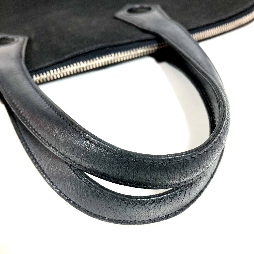 HERMES Sac Ithaque PM Sac Ithaque PM Handbag Bag Business Bag Tote Bag Leather/Canvas Unisex Black