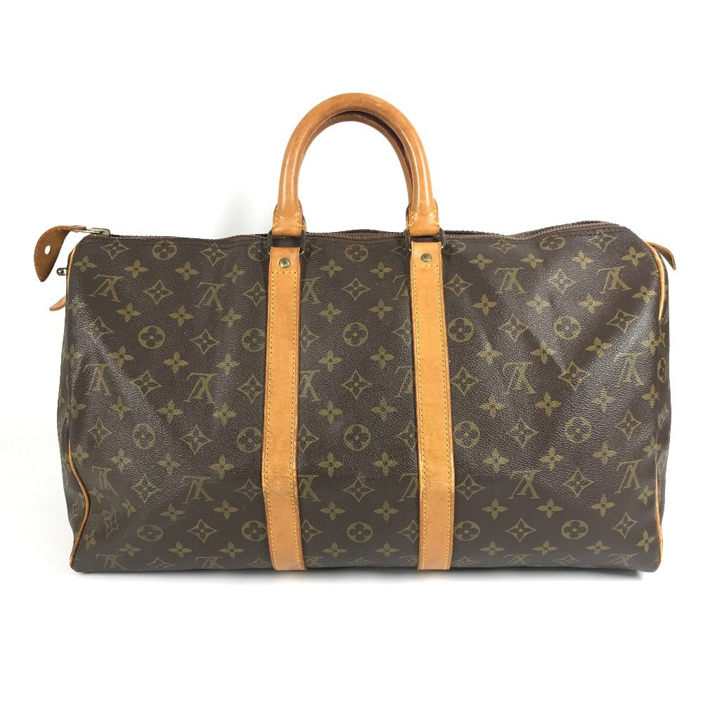 LOUIS VUITTON M41428 モノグラム キーポル45 キーポル 45 デベソ 旧型 カバン ハンドバッグ 旅行バッグ トラベルバッグ ボストンバッグ モノグラムキャンバス ユニセックス ブラウン