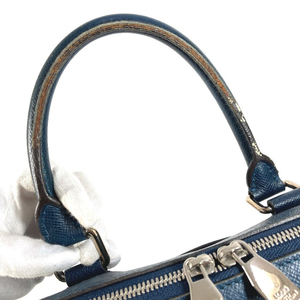 LOUIS VUITTON M30213 Taiga Grigori Vertical Bag Tote Bag 2WAY Bag Shoulder Bag Business Bag Shoulder Bag Taiga Leather Unisex Ocean Blue