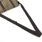 GUCCI 145859 GG ロゴ 斜め掛け カバン フラップ メッセンジャーバッグ ショルダーバッグ GGキャンバス/レザー ユニセックス ベージュ