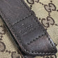 GUCCI 145859 GG ロゴ 斜め掛け カバン フラップ メッセンジャーバッグ ショルダーバッグ GGキャンバス/レザー ユニセックス ベージュ