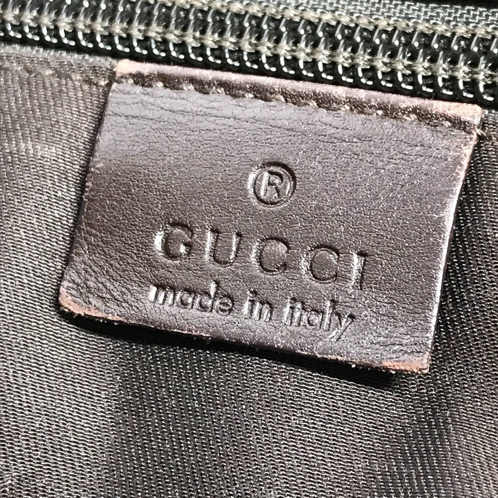 GUCCI 145859 GG ロゴ 斜め掛け カバン フラップ メッセンジャーバッグ ショルダーバッグ GGキャンバス/レザー ユニセックス ベージュ