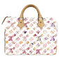 LOUIS VUITTON M95751 Monogram Watercolor Speedy 30 Speedy 30 Mini Boston Bag Handbag Women's White