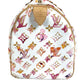 LOUIS VUITTON M95751 Monogram Watercolor Speedy 30 Speedy 30 Mini Boston Bag Handbag Women's White
