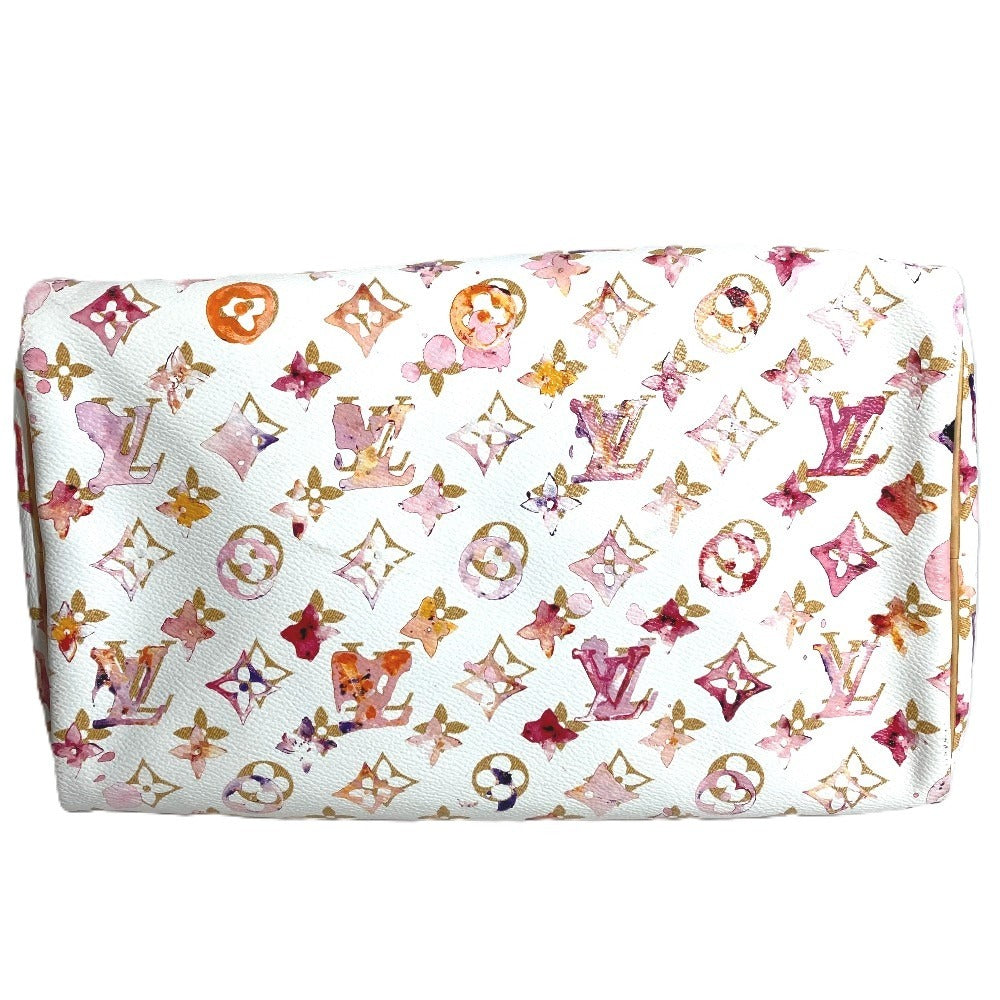 LOUIS VUITTON M95751 Monogram Watercolor Speedy 30 Speedy 30 Mini Boston Bag Handbag Women's White