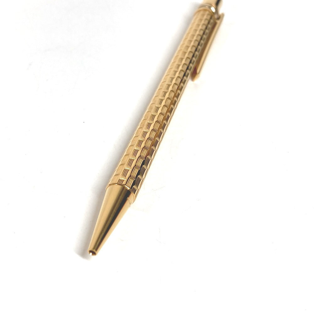 CARTIER Trinity Logo Stationery Pen Ballpoint Pen Metal Unisex Gold