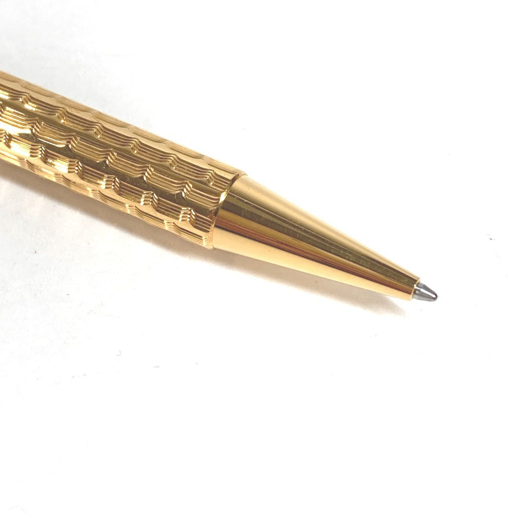 CARTIER Trinity Logo Stationery Pen Ballpoint Pen Metal Unisex Gold