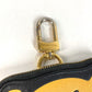 LOUIS VUITTON M81078 NIGO Collaboration Coin Card Holder Wallet Coin Purse Bag Charm Keychain Coin Case Leather Unisex Black