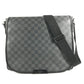 LOUIS VUITTON N58033 Damier Graphite Daniel GM Crossbody Messenger Bag, Damier Graphite Canvas, Unisex, Black