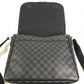 LOUIS VUITTON N58033 Damier Graphite Daniel GM Crossbody Messenger Bag, Damier Graphite Canvas, Unisex, Black