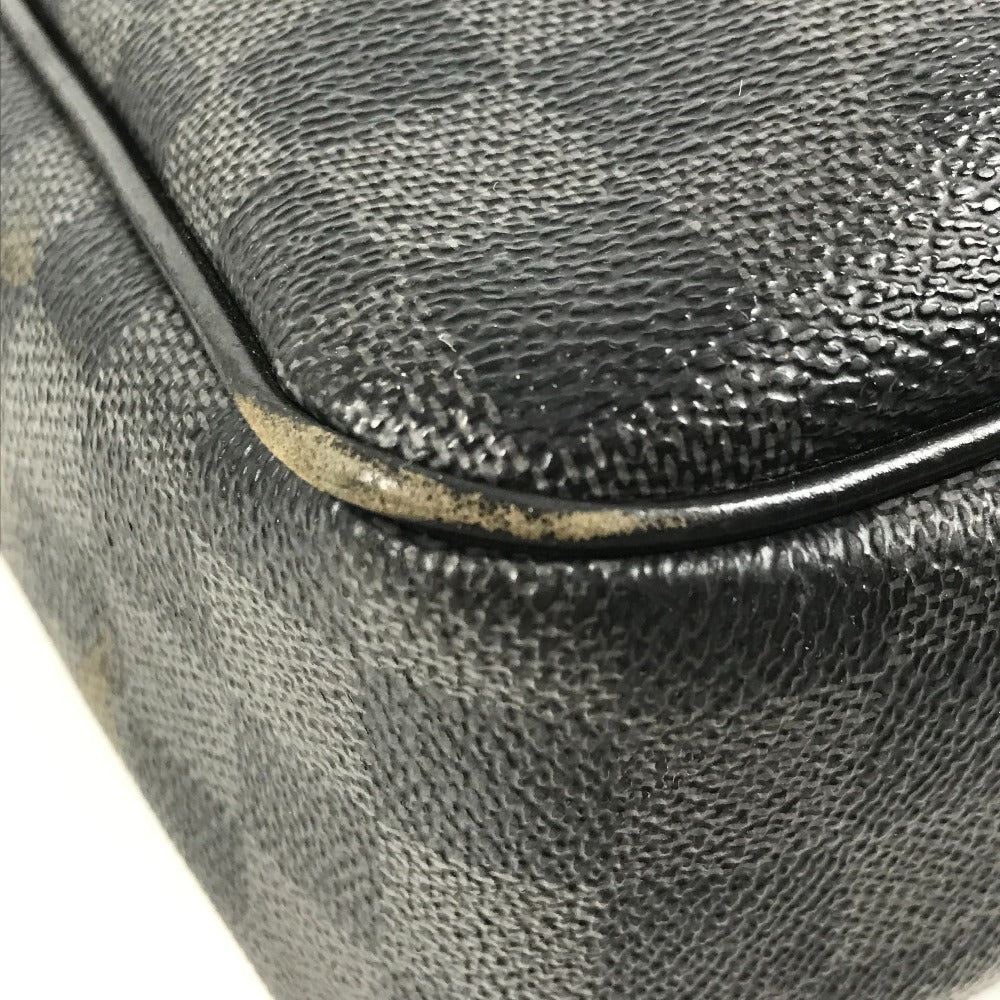 LOUIS VUITTON N58033 Damier Graphite Daniel GM Crossbody Messenger Bag, Damier Graphite Canvas, Unisex, Black