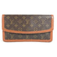 LOUIS VUITTON M51812 Monogram Pochette Dame PM Pochette Dame PM Pouch Clutch Bag Flap Clutch Bag Monogram Canvas Unisex Brown