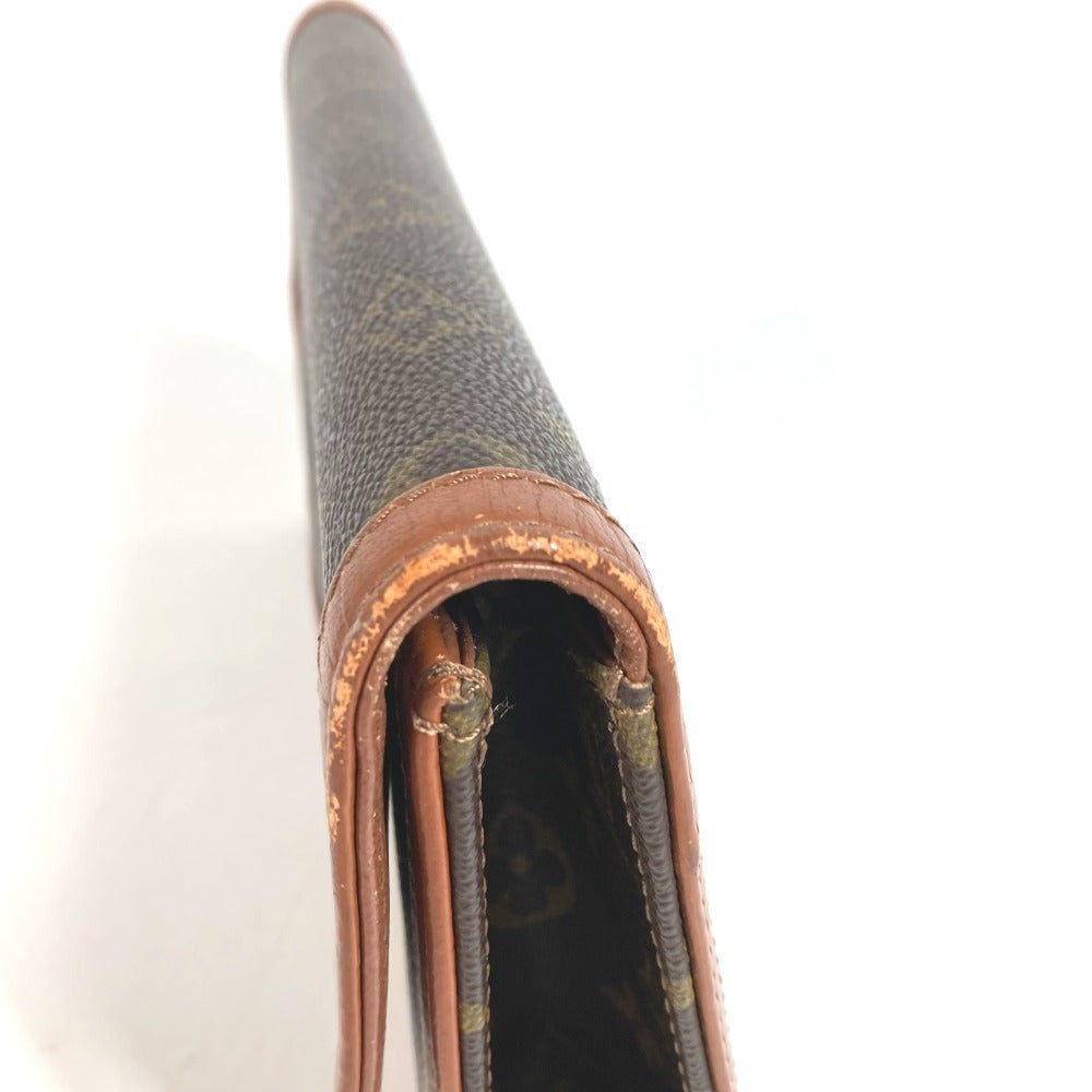 LOUIS VUITTON M51812 Monogram Pochette Dame PM Pochette Dame PM Pouch Clutch Bag Flap Clutch Bag Monogram Canvas Unisex Brown