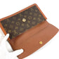 LOUIS VUITTON M51812 Monogram Pochette Dame PM Pochette Dame PM Pouch Clutch Bag Flap Clutch Bag Monogram Canvas Unisex Brown