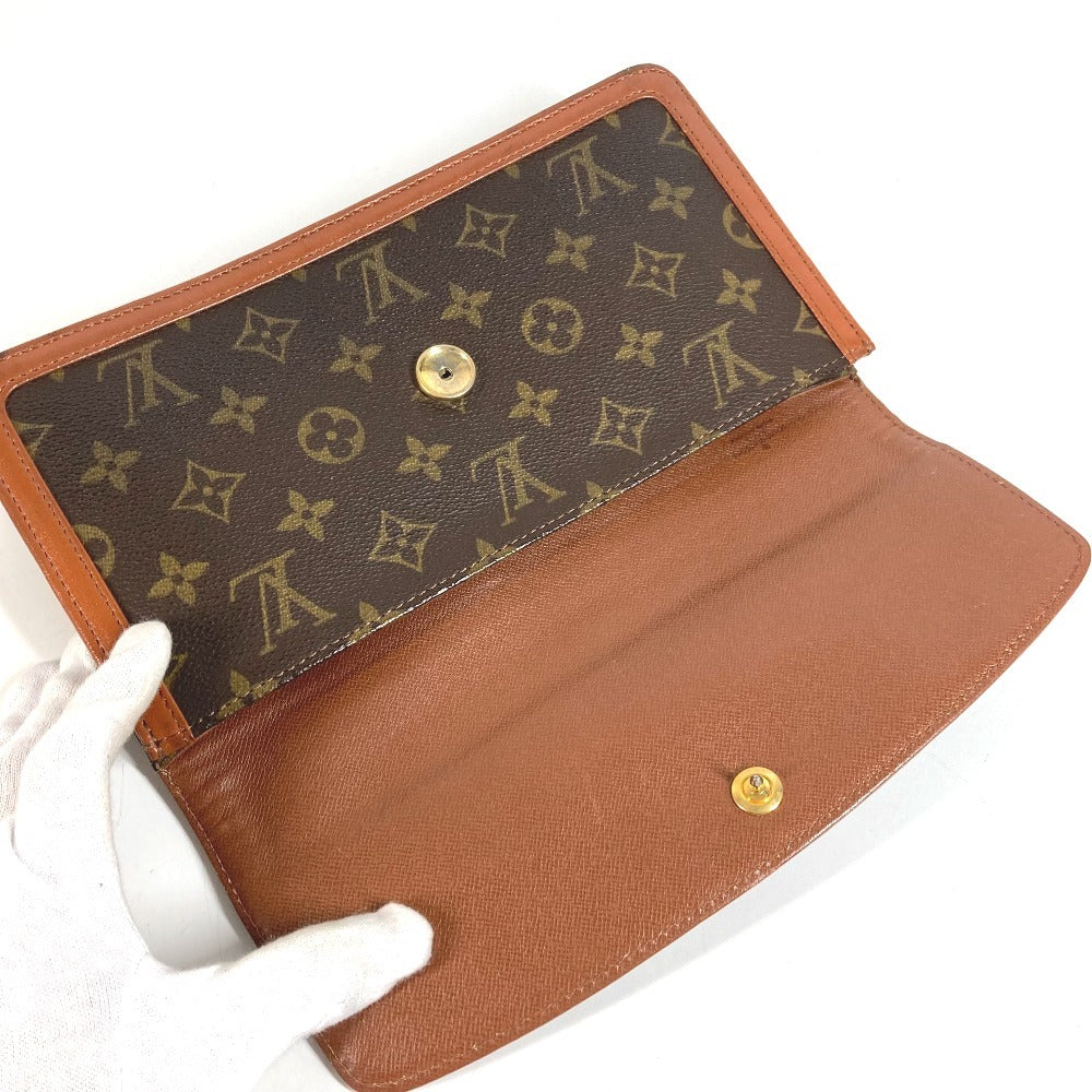 LOUIS VUITTON M51812 Monogram Pochette Dame PM Pochette Dame PM Pouch Clutch Bag Flap Clutch Bag Monogram Canvas Unisex Brown